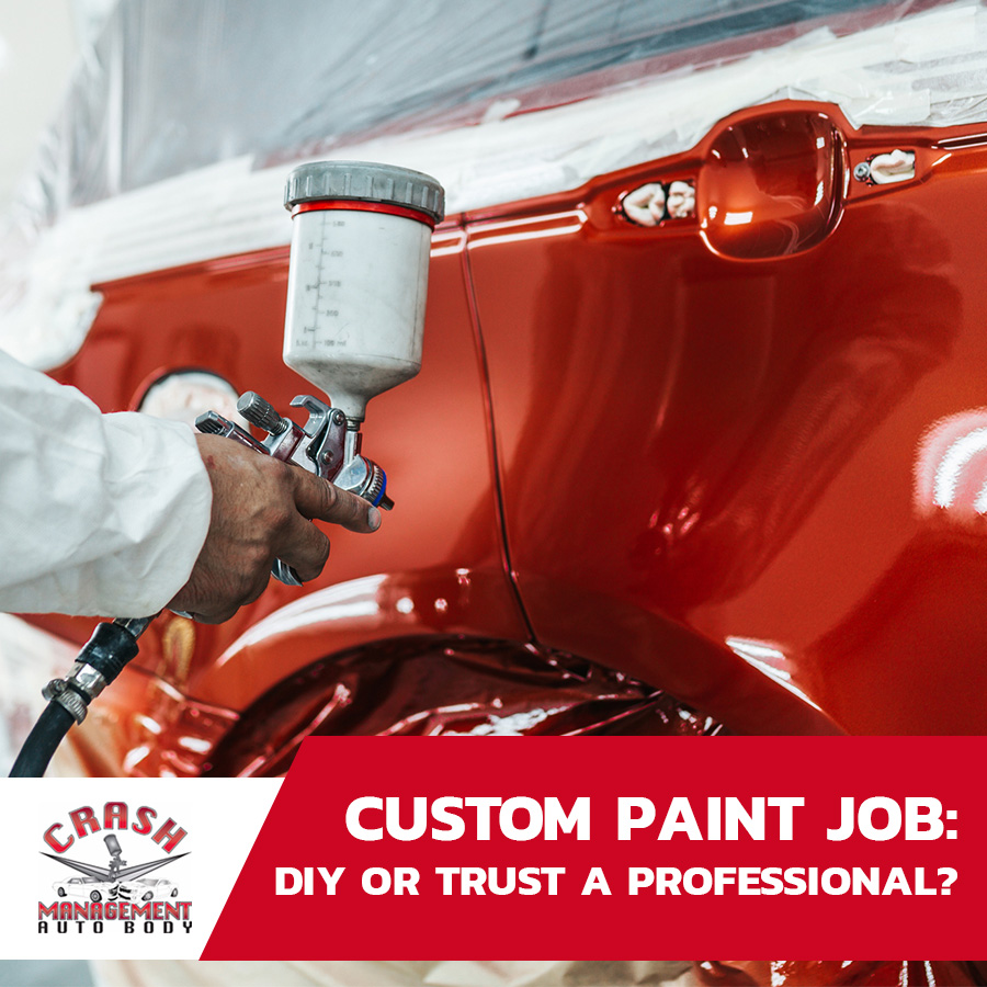 Custom Paint Job: DIY or Trust a Professional?