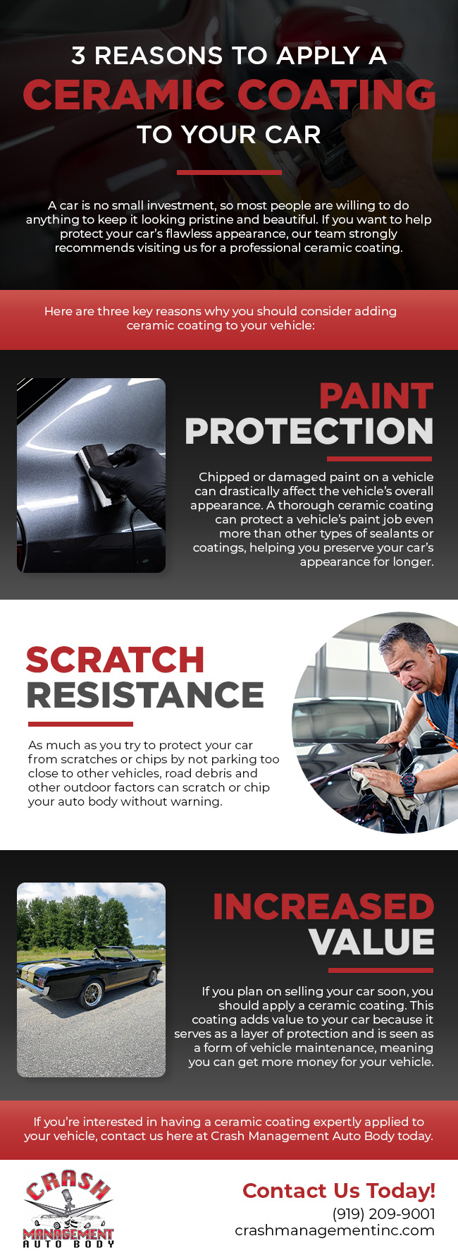 3 Reasons to Apply a Ceramic Coating to Your Car [infographic]